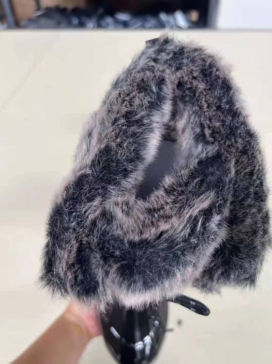 Ladies Warm Faux Fur Lined Winter Snow Boots
